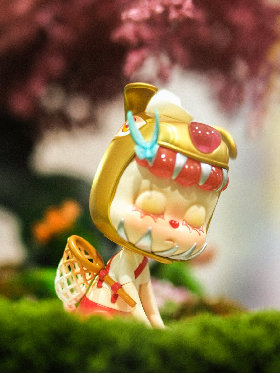 sugopop at thailand toy expo 2026 product display laelaps polyurethane figure detail front view